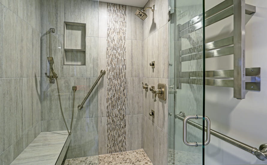 Douche sécurisée sur-mesure à Montpellier